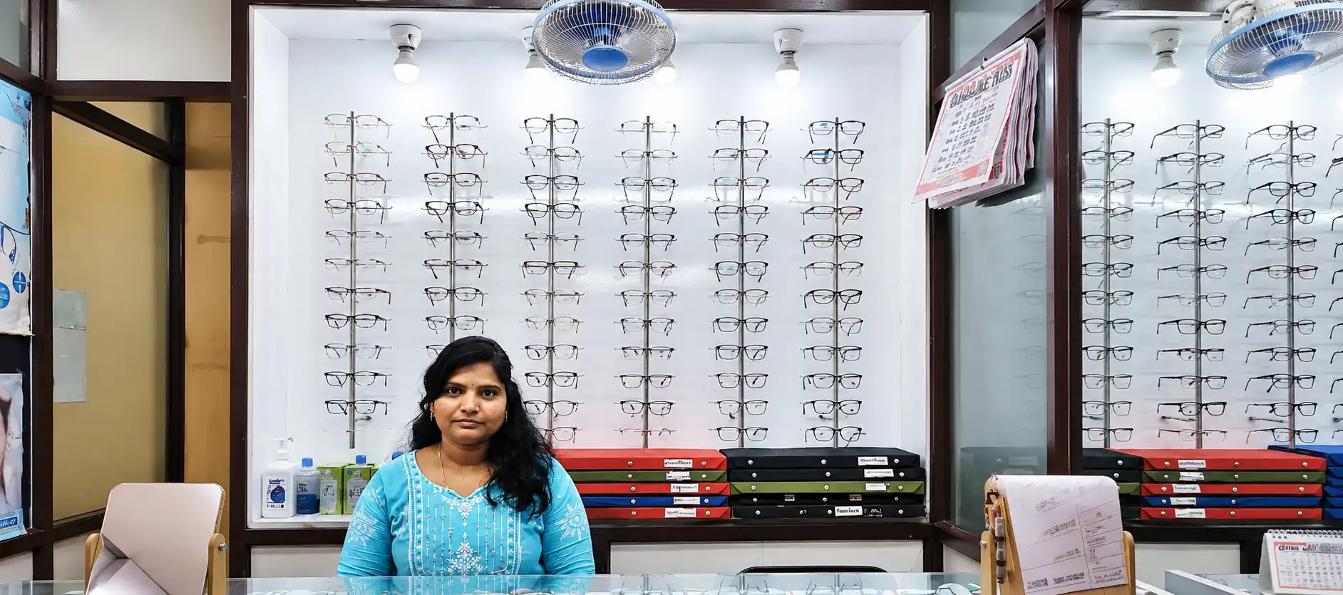 Optical dispensing spectacles and frames