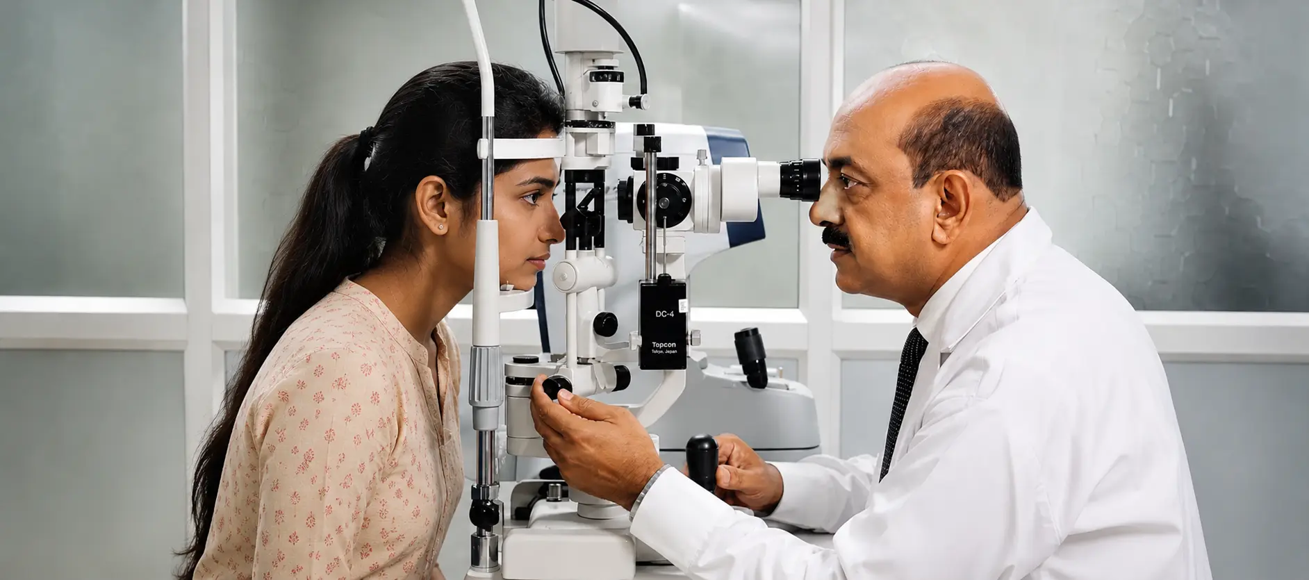 Dry eye treatment consultation