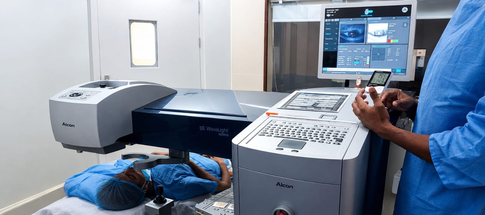 Laser correction LASIK PRK SMILE surgery