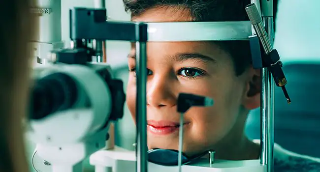 Pediatric eye evaluation children's specialist